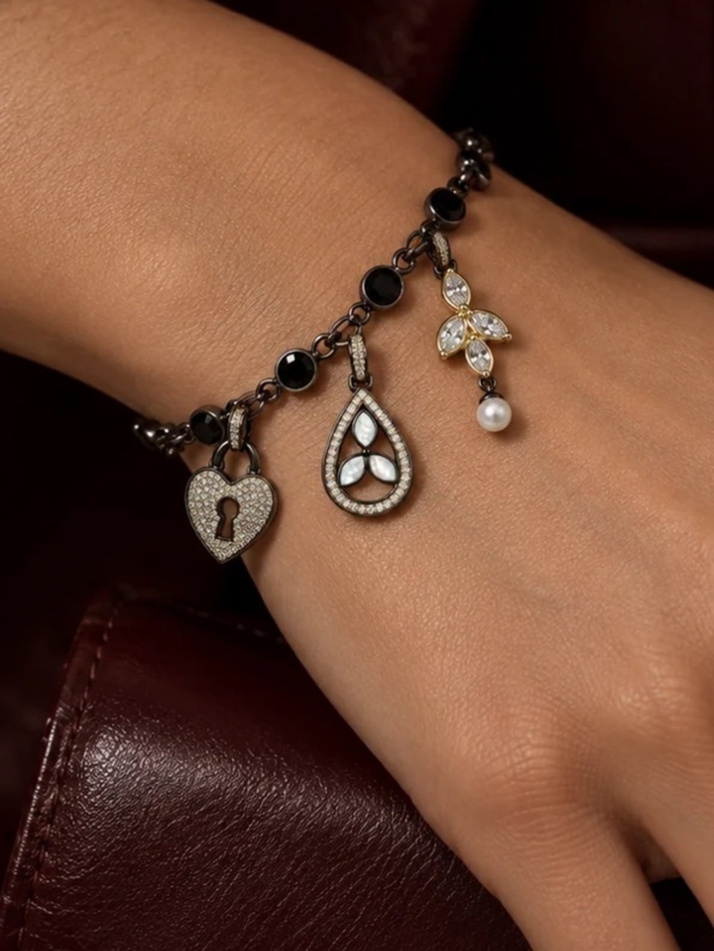 Freida Rothman Petal of Light Pearl Charm - Picture 11 of 11